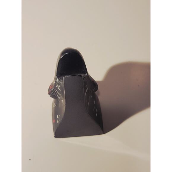 Picasso's Nose & Lip Eyeglass Holder Figurine 4.25" Whimsical Art Gray Red - Picture 5 of 10